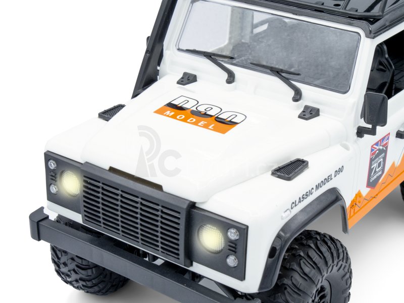 RC auto Land Rover Trail 1/12 RTR 4WD, bílá