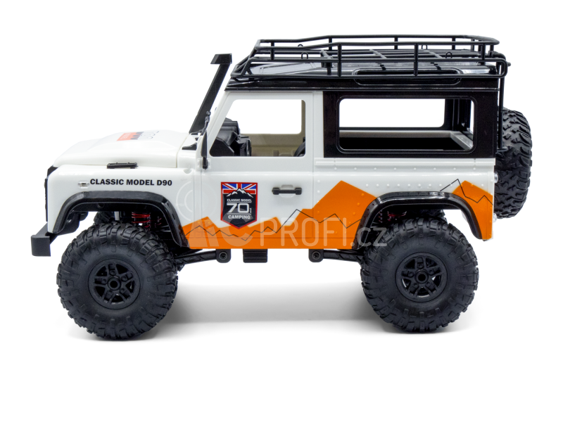 RC auto Land Rover Trail 1/12 RTR 4WD, bílá