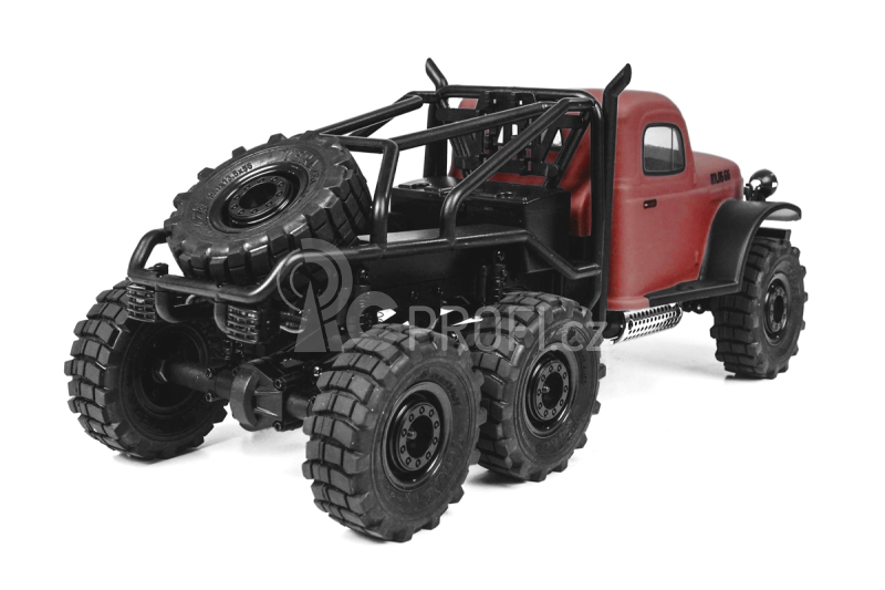 RC auto Atlas 6x6 1:18 RTR, červená