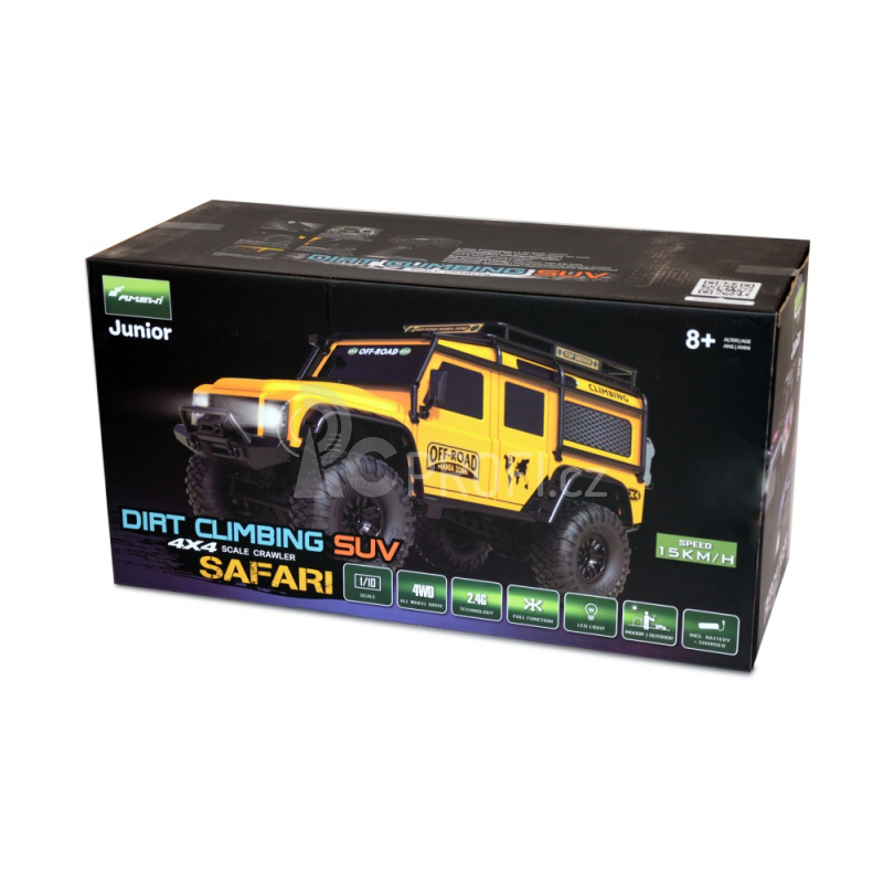 RC auto Dirt Climbing Safari SUV Crawler