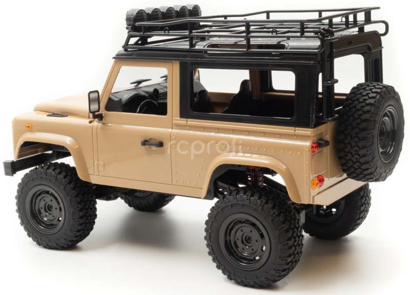 RC auto Land Rover Defender T98 V2 1/12, písková + náhradní baterie