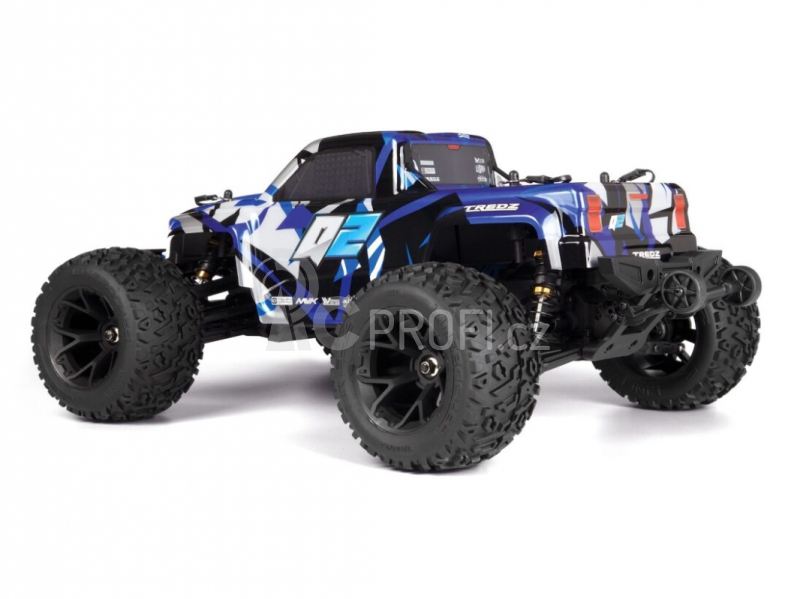 RC auto Quantum2 MT 1/10th Monster Truck, modrá