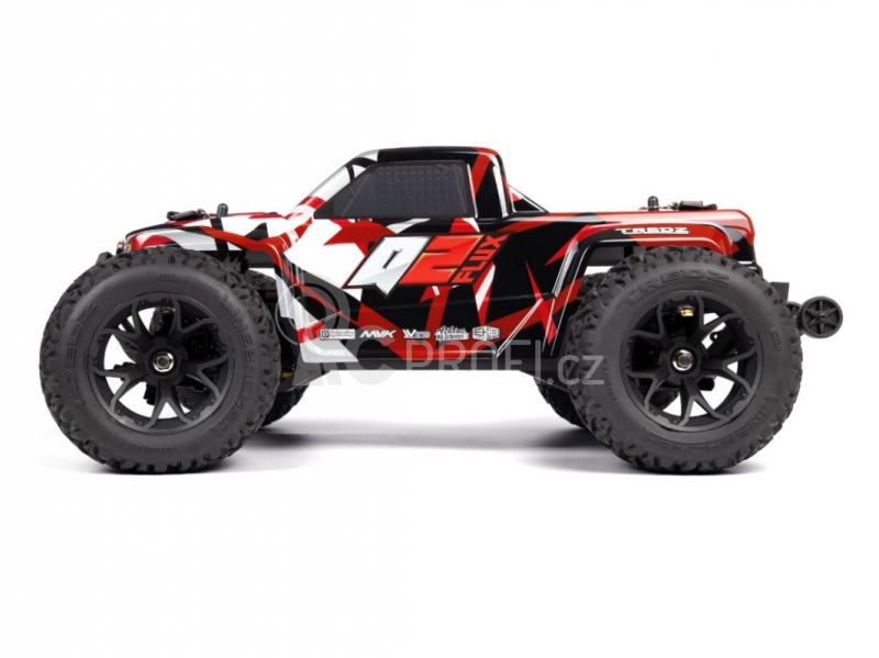 RC auto Quantum2 MT Flux 1/10th Monster Truck, červená