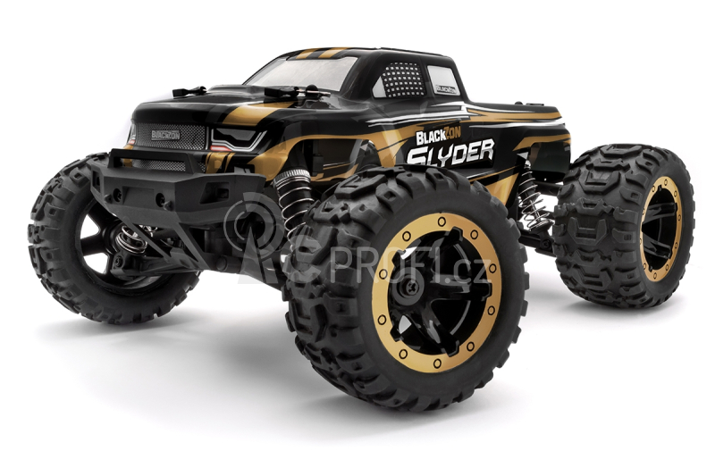 RC auto Slyder MT Monster Truck 1/16 RTR, zlatá