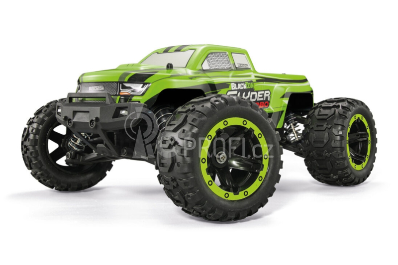 RC auto Slyder MT Turbo Brushless Monster Truck 1/16 RTR, zelená