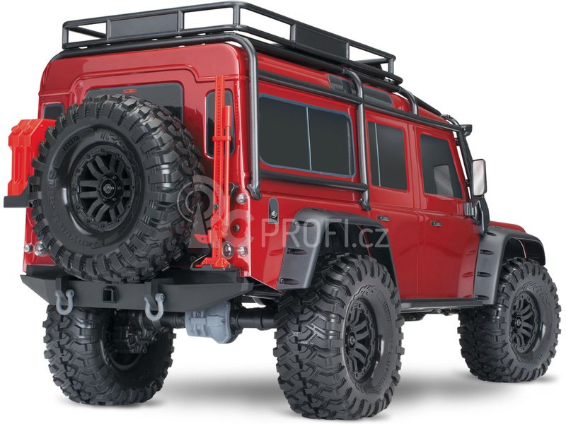 RC auto Traxxas TRX-4 Land Rover Defender 1:10 TQi, červená