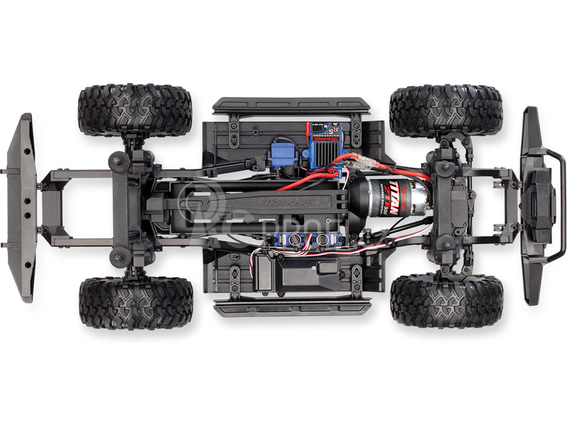 RC auto Traxxas TRX-4 Land Rover Defender 1:10 TQi, červená