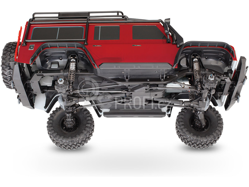 RC auto Traxxas TRX-4 Land Rover Defender 1:10 TQi, šedá