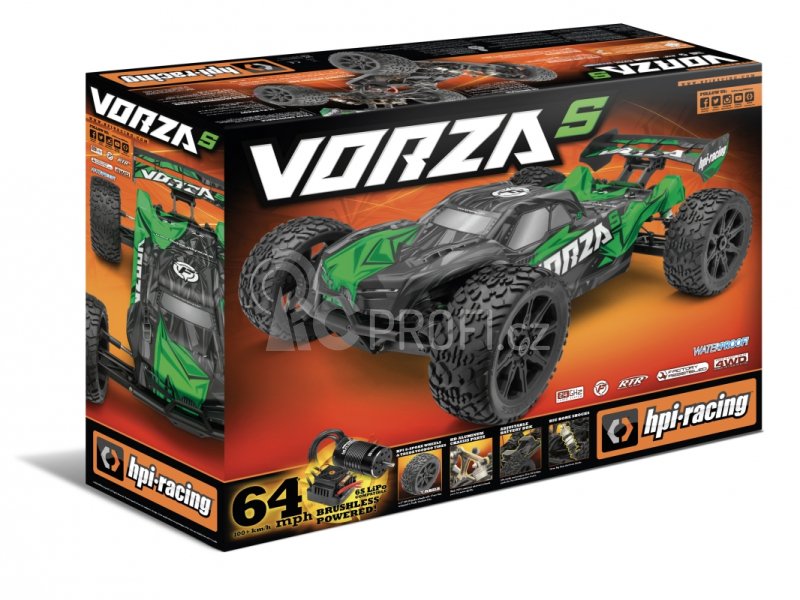 RC auto Vorza S Truggy flux