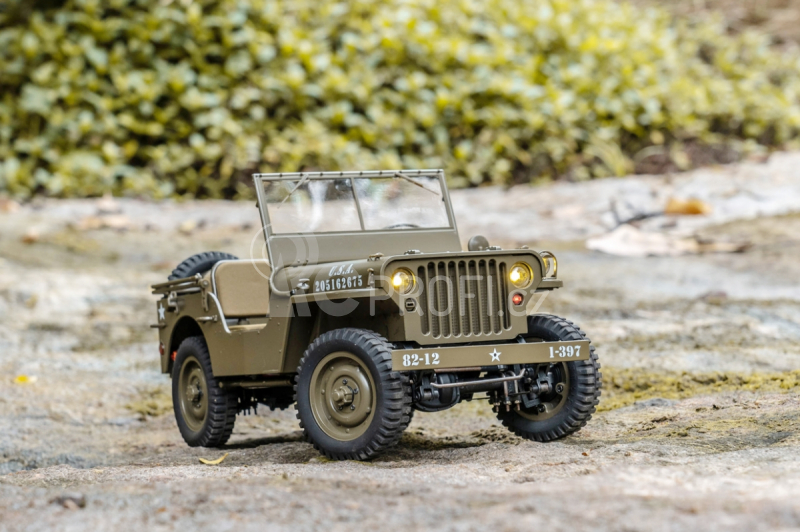 RC auto Willys MB Scaler 1941 1:12 RTR