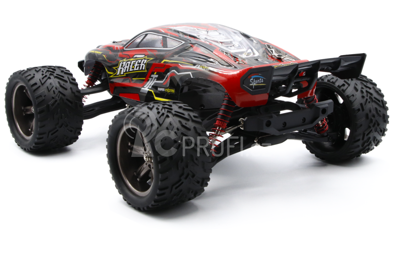 RC auto X9116 Challenger truggy, červená + náhradní baterie