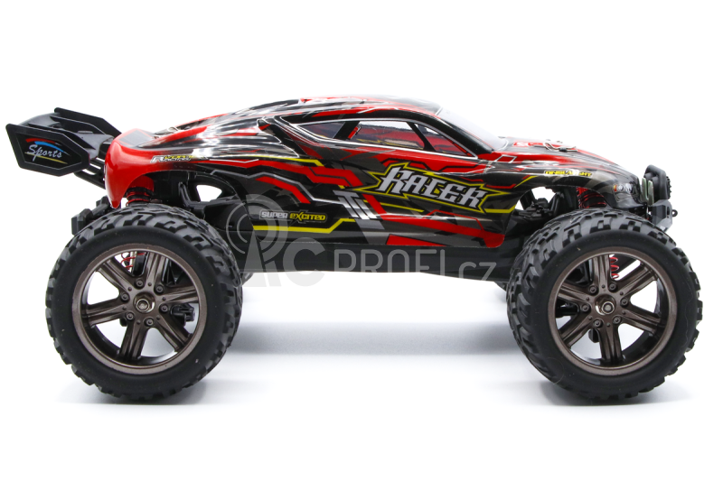 RC auto X9116 Challenger truggy, červená + náhradní baterie