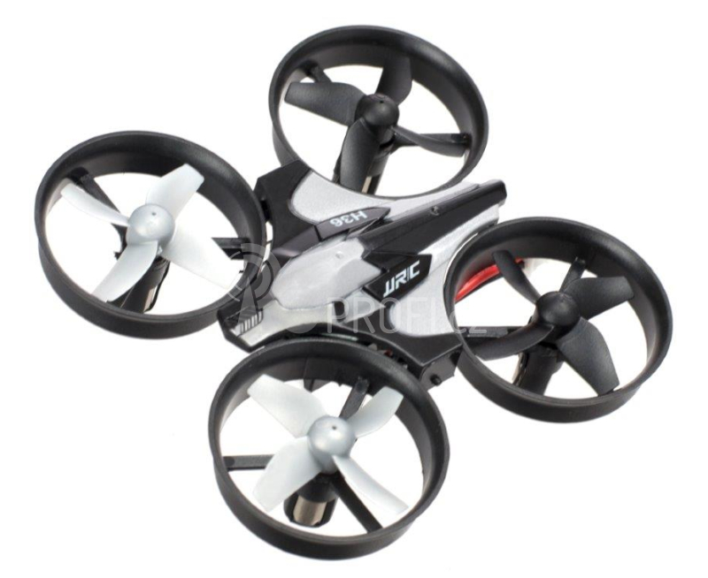 ROZBALENO - Dron JJRC H36 mini, šedá 