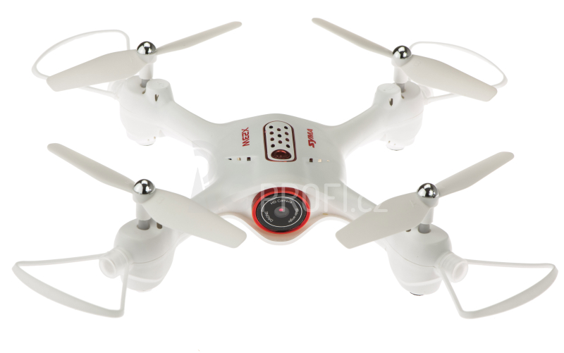 Dron Syma X23W, bílá + náhradní baterie