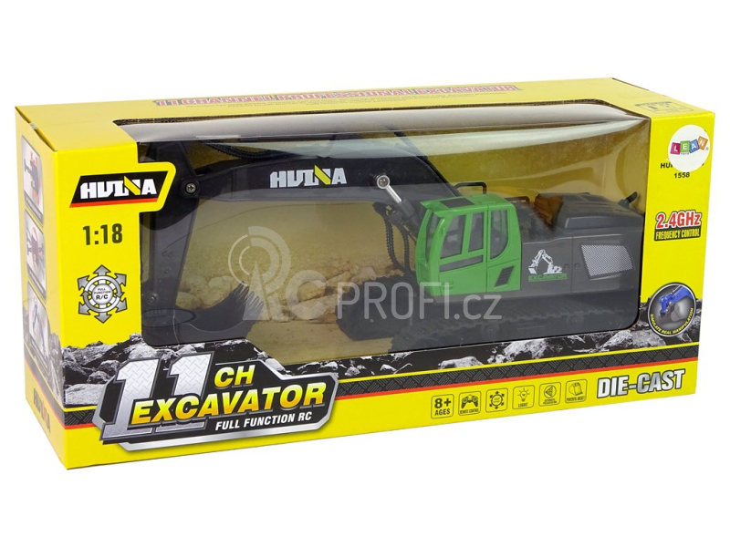 RC pásový bagr HN558 1:18 11CH