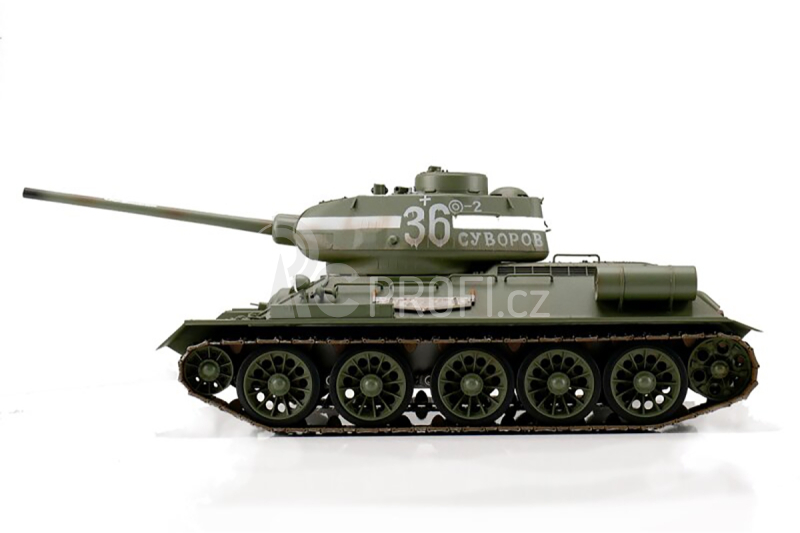 RC tank 1/16 T-34/85 IR, zelená