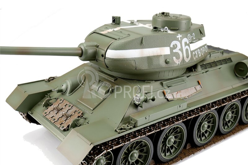 RC tank 1/16 T-34/85 IR, zelená