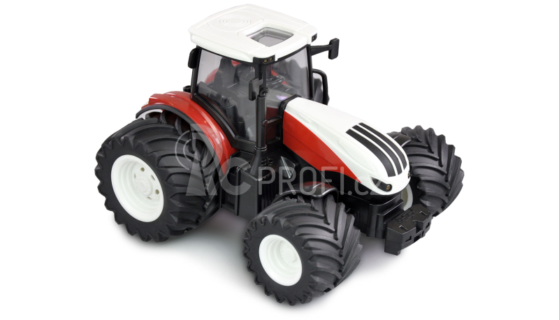 RC traktor se sklápěcím přívěsem 1:24