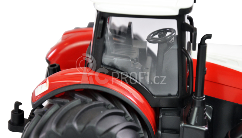 RC traktor se sklápěcím přívěsem 1:24