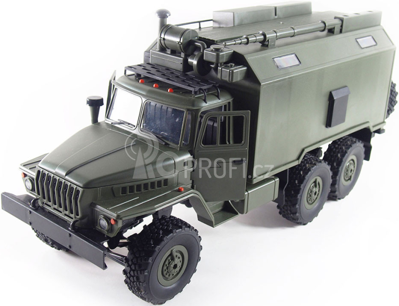 RC vojenský truck URAL 6WD 1:16