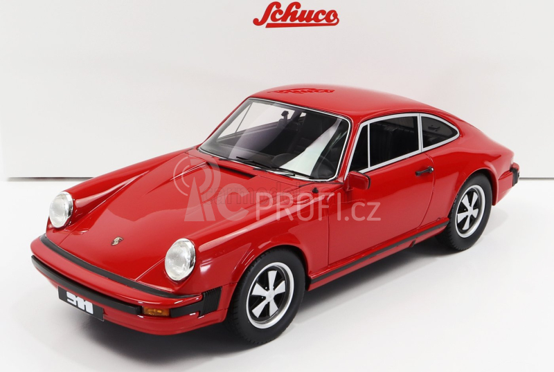 Schuco Porsche 911 Coupe 1974 1:18 Red