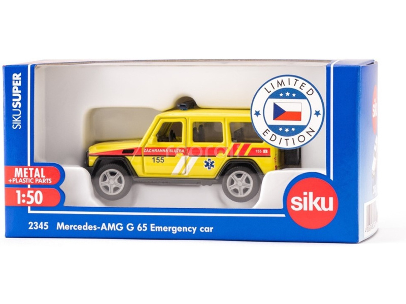 SIKU Super - Mercedes AMG G65 ambulance CZ 1:50