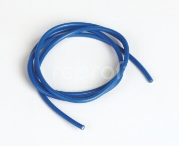 Silikonový kabel 3,3qmm, 12AWG, 1metr, modrý