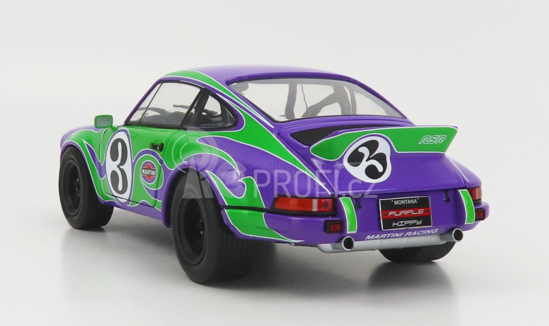 Solido Porsche 911 Rsr Coupe N 3 Happy Tribute 1973 1:18 Fialově Zelená