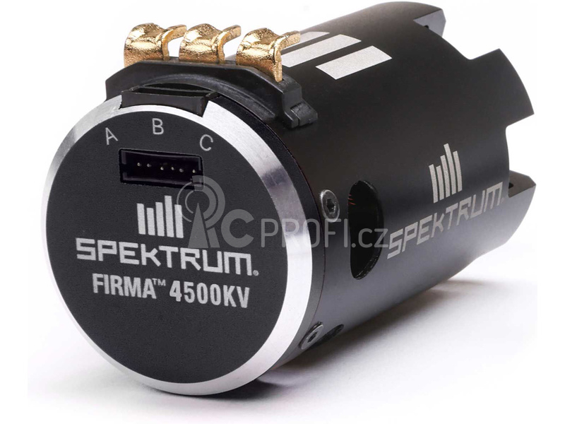 Spektrum motor střídavý senzorový Firma 3662 4500ot/V 4P 5mm