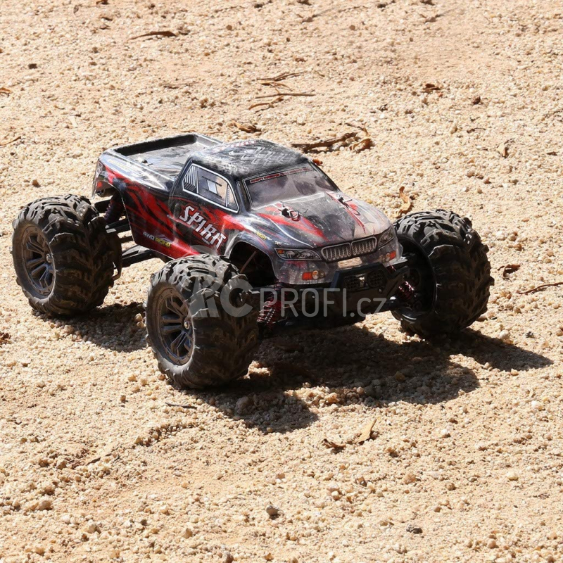 RC auto Q901C Spirit brushless, červená