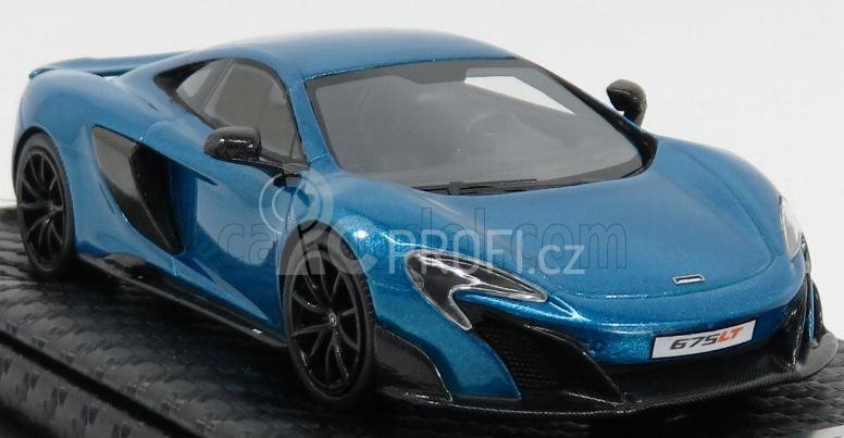 Tecnomodel Mclaren 675lt 2016 1:43 Azurově Modrá Met