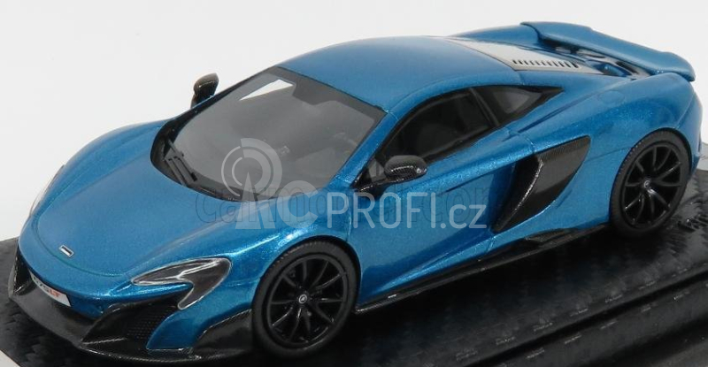 Tecnomodel Mclaren 675lt 2016 1:43 Azurově Modrá Met