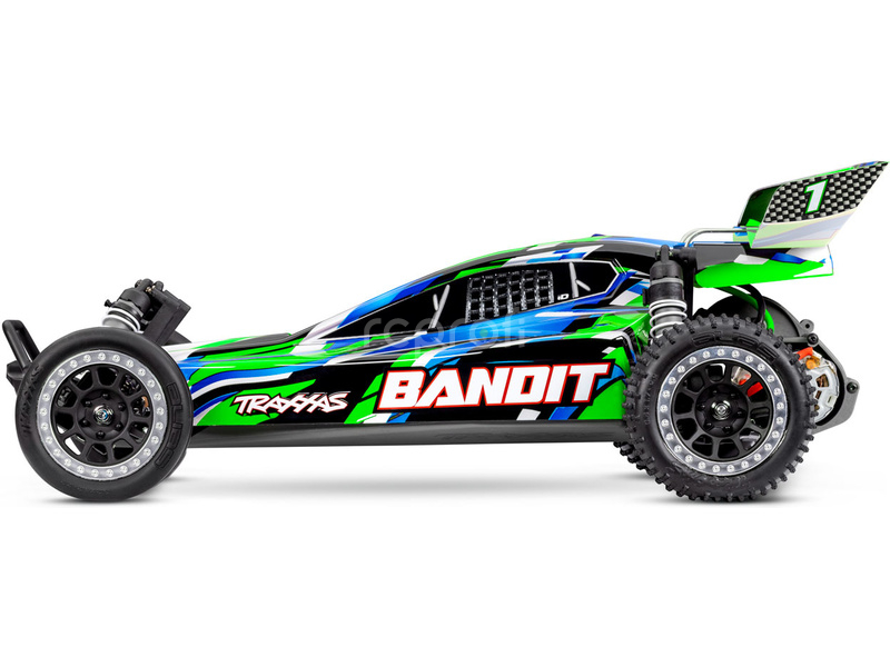 RC auto Traxxas Bandit 1:10 HD RTR, zelená