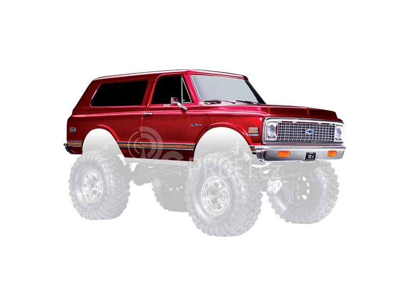 Traxxas karosérie Chevrolet Blazer 1972 kompletní červená