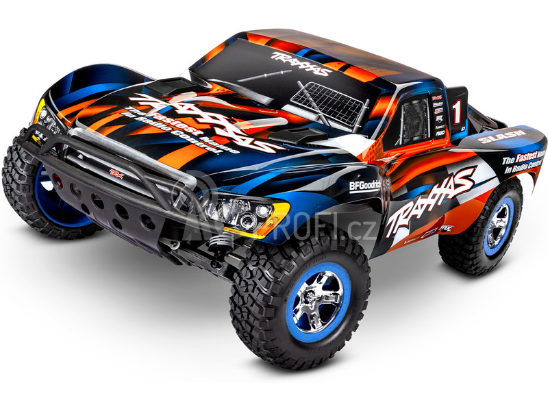 RC auto Traxxas Slash 1:10 RTR, modrá