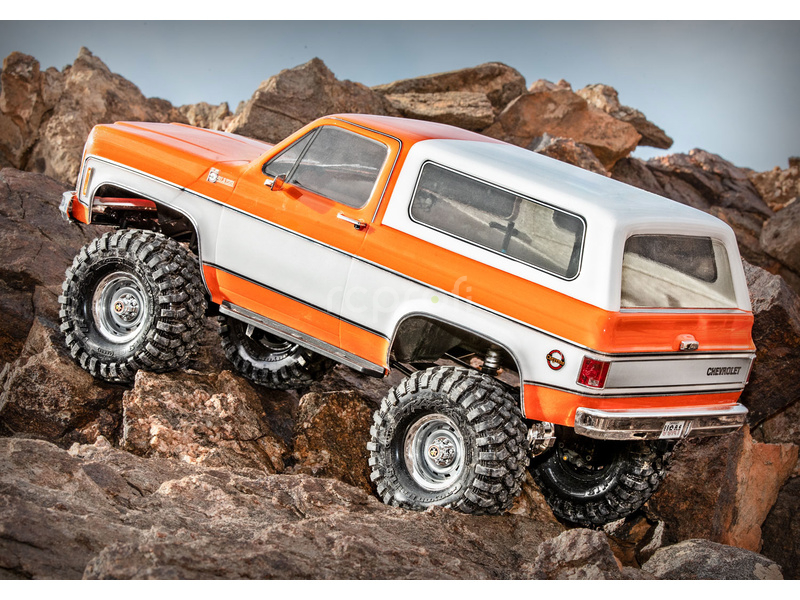 RC auto Traxxas TRX-4 Chevrolet K5 Blazer 1979 1:10 RTR, oranžová