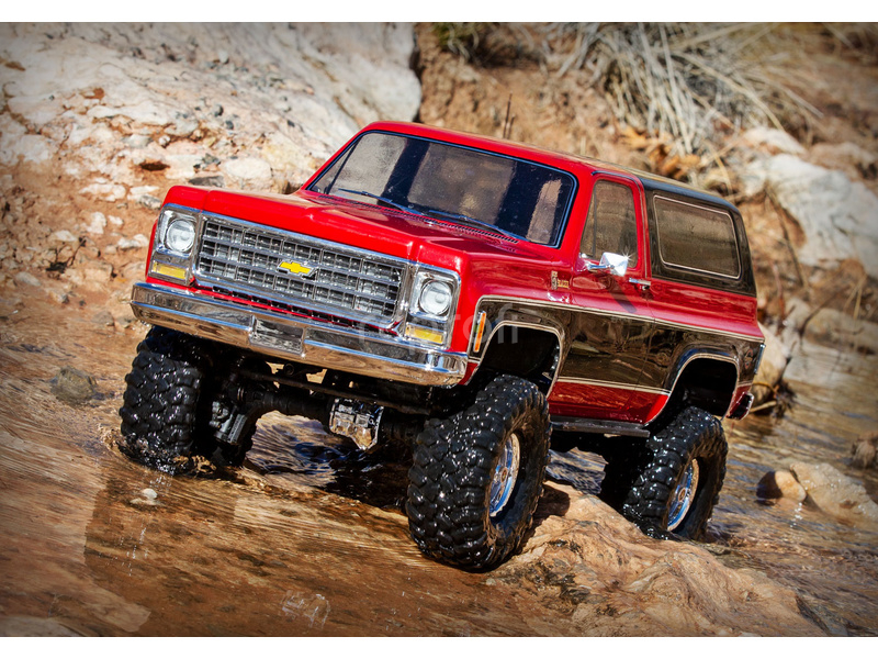 RC auto Traxxas TRX-4 Chevrolet K5 Blazer 1979 1:10 RTR, oranžová