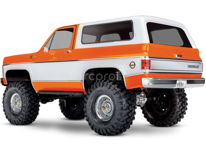 RC auto Traxxas TRX-4 Chevrolet K5 Blazer 1979 1:10 RTR, oranžová