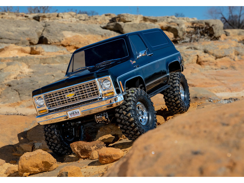 RC auto Traxxas TRX-4 Chevrolet K5 Blazer 1979 1:10 RTR, oranžová