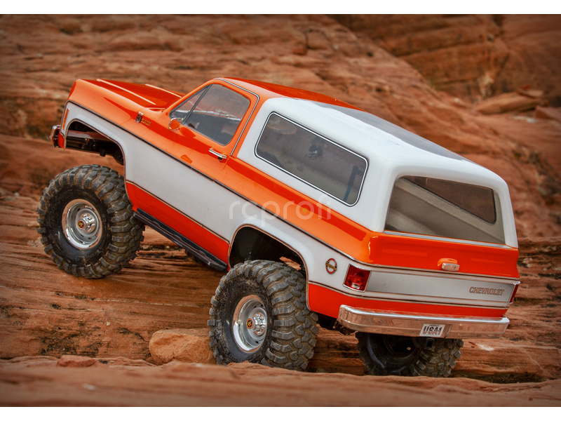 RC auto Traxxas TRX-4 Chevrolet K5 Blazer 1979 1:10 RTR, oranžová