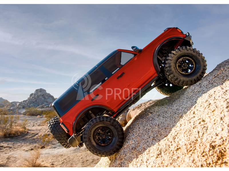 RC auto Traxxas TRX-4 Ford Bronco 2021 TQi 1:10 RTR, modrá