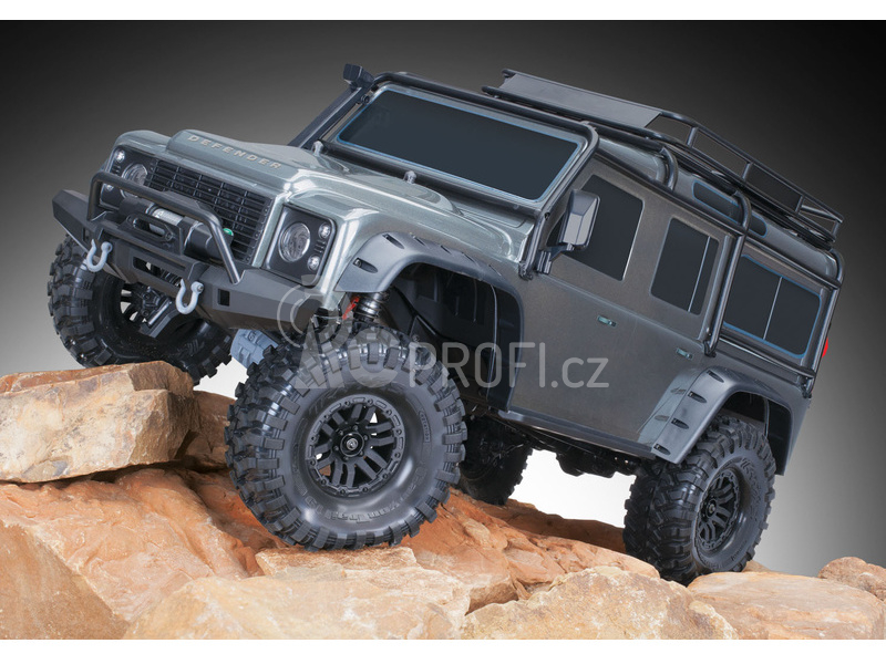 RC auto Traxxas TRX-4 Land Rover Defender 1:10 TQi RTR, černá