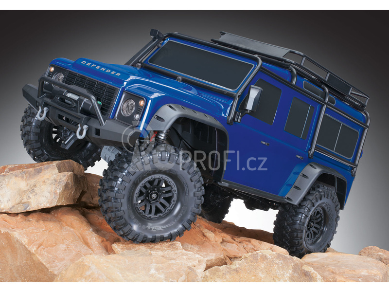 RC auto Traxxas TRX-4 Land Rover Defender 1:10 TQi RTR, černá