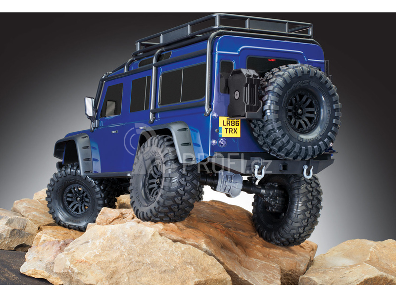 RC auto Traxxas TRX-4 Land Rover Defender 1:10 TQi RTR, černá