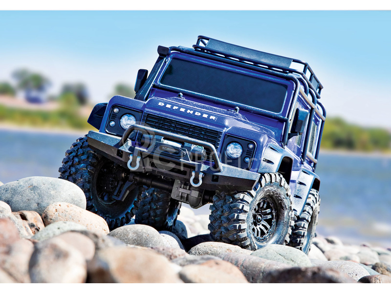 RC auto Traxxas TRX-4 Land Rover Defender 1:10 TQi RTR, černá