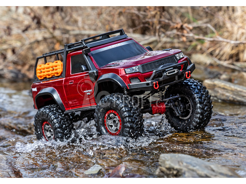 RC auto Traxxas TRX-4 Sport High Trail Edition 1:10 RTR, červená