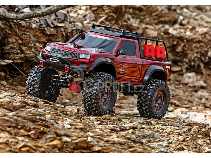 RC auto Traxxas TRX-4 Sport High Trail Edition 1:10 RTR, červená