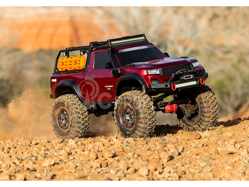 RC auto Traxxas TRX-4 Sport High Trail Edition 1:10 RTR, červená