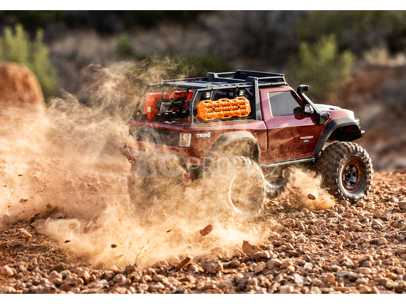 RC auto Traxxas TRX-4 Sport High Trail Edition 1:10 RTR, červená