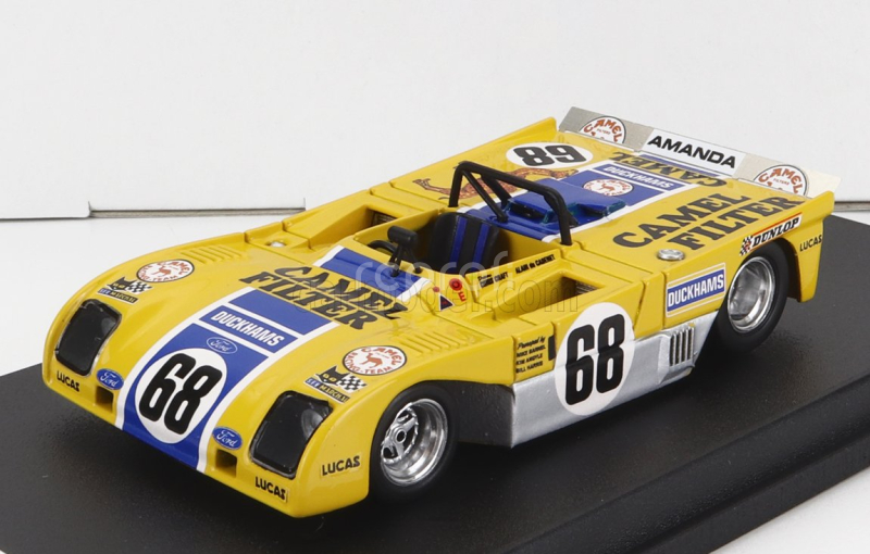 Trofeu Duckhams Lm72 3.0l V8 Team Duckham's Oil Motor Racing N 68 24h Le Mans 1978 C.craft - A.de Cadenet 1:43 Žlutá Modrá